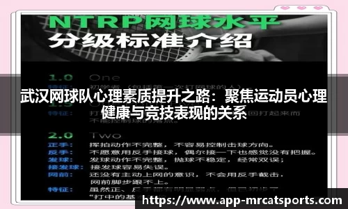 武汉网球队心理素质提升之路：聚焦运动员心理健康与竞技表现的关系